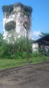 Menara Tua di Stasiun Banjar
