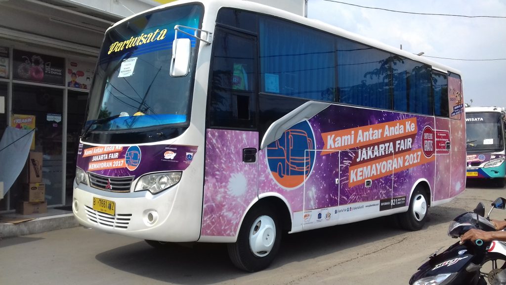 Shuttle Bus Gratis PRJ Kemayoran