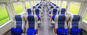Gerbong Kereta eksekutif Argo Parahyangan Buatan PT Inka