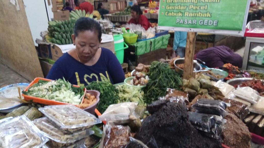 Nasi Pecel Pasar Gede, Solo