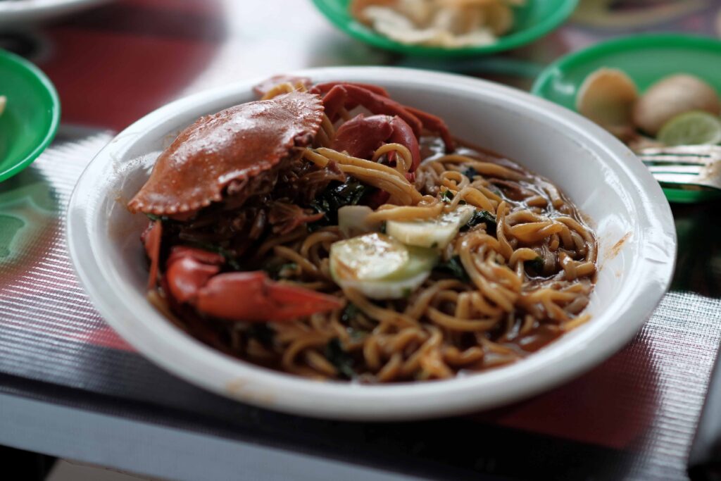 Mie Kepiting Aceh