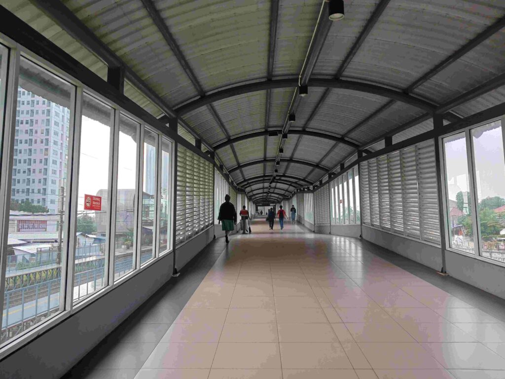 Koridor Stasiun Cisauk ke Terminal Intermoda