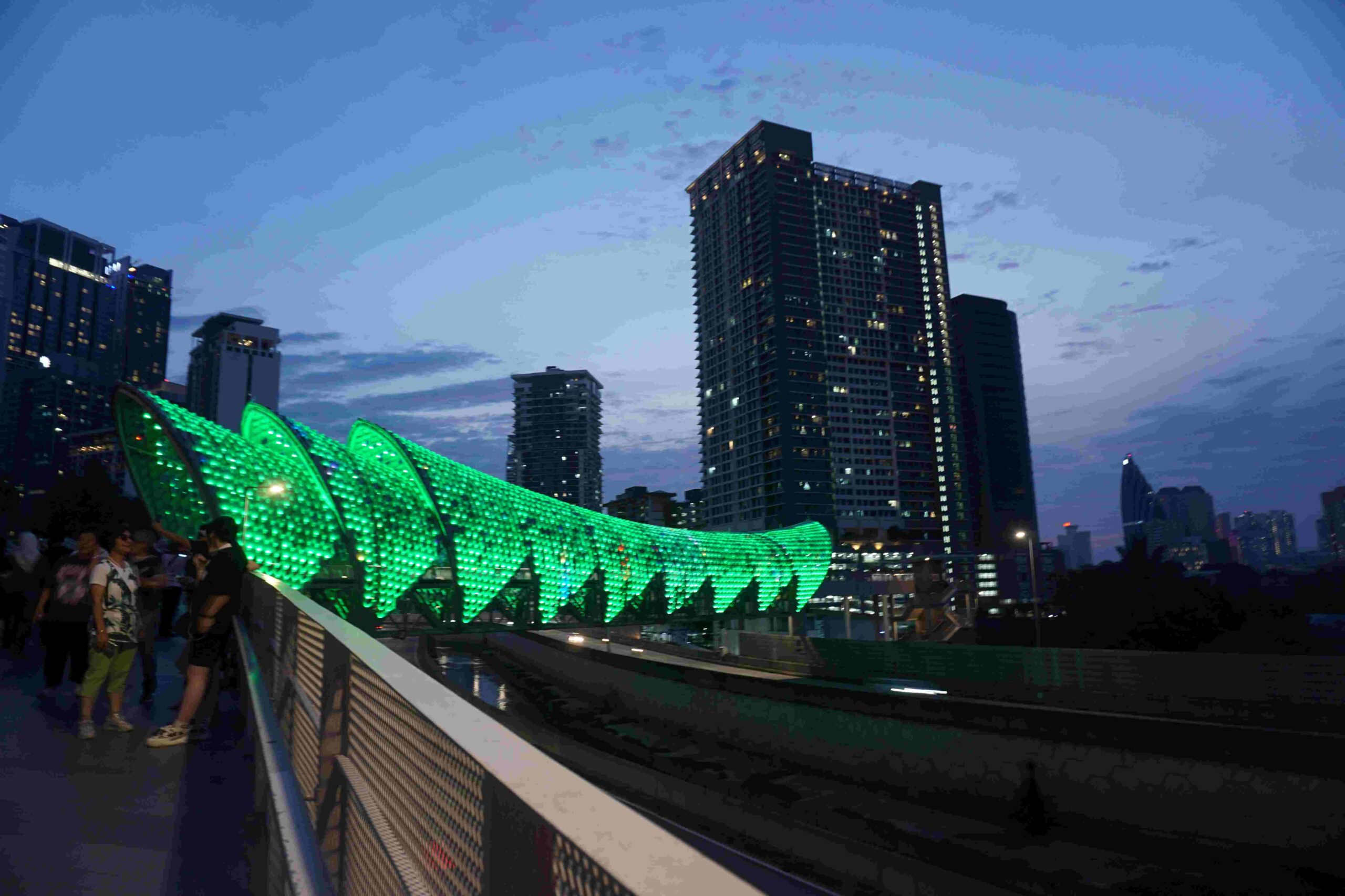 Saloma Bridge, Solo Traveling Kuala Lumpur