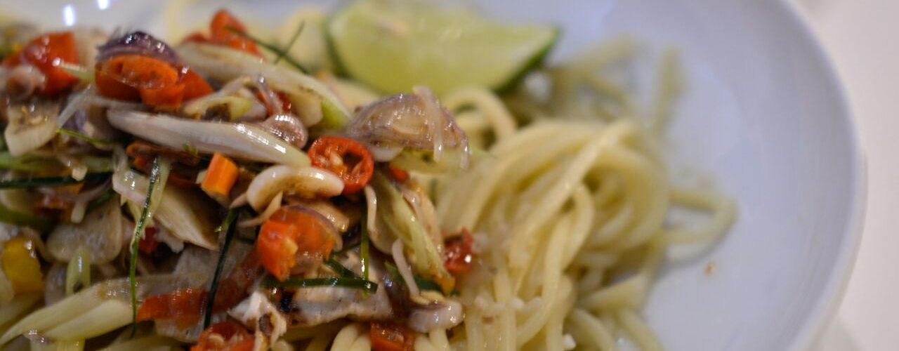 Spaghetti Ayam Sambal Matah