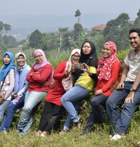 Staycation with friends