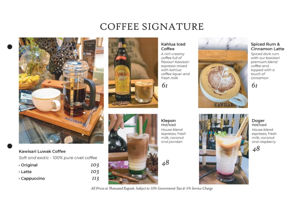 Kawisari cafe & eatery reviews