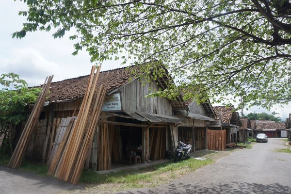 Kompleks Pasar Kayu Muntilan, Lokasi Syuting Gadis Kretek