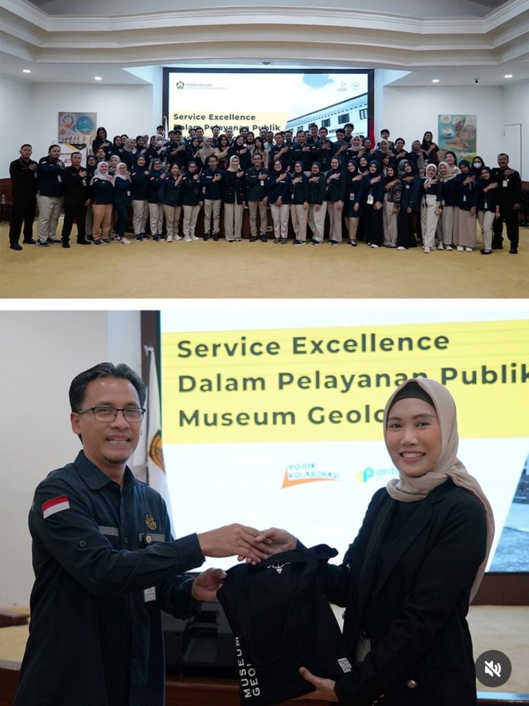 Cara komunikasi efektif, bersama Kepala Museum Geologi Bandung