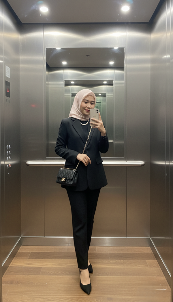 Black Suite, Outfit Kerja di Gading Serpong