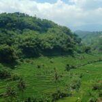 Pemandangan jalur kereta Jakarta ke Bandung, KA Ciremai Anjlok