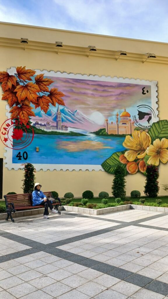 Mural Kartupos Canada di Brunei Darussalam