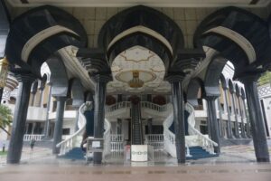Tempat shalat pria, Masjid Jame’ Asr Al-Hassanal Bolkiah