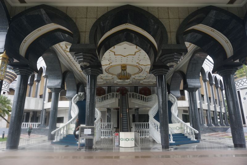 Tempat shalat pria, Masjid Jame’ Asr Al-Hassanal Bolkiah