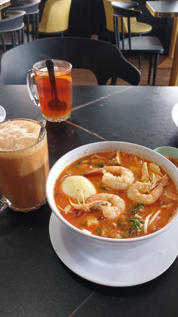 Laksa Serawak,Overland Malaysia Brunei